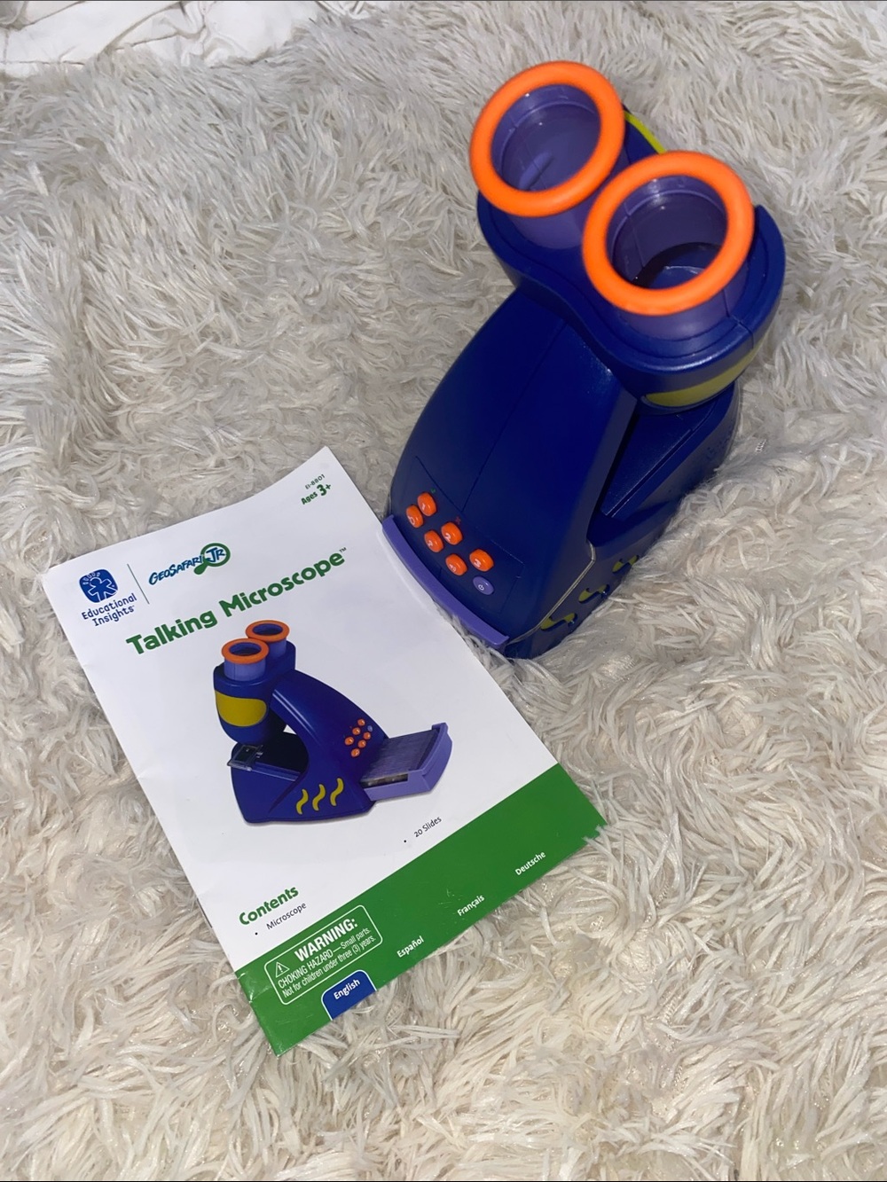 Talking Microscope Educational Toy